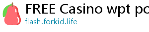 FREE Casino wpt poker online